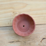 Handcrafted Terracotta Bowl Shape Pot for Plants/Bonsai Pot