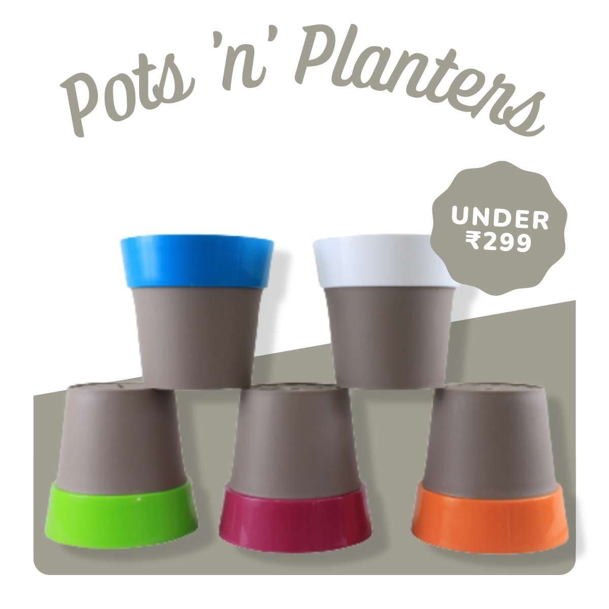 Pots & Planters under ₹ 299