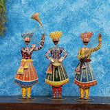 Rajasthani Human Music Band Showpiece- Set of 3