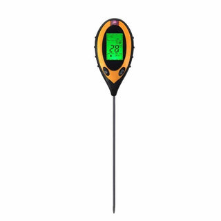 Planter Sensor-4-in-1- pH Acidity, Moisture Level, Water & Soil Tester (with Sensor Prob & Digital LCD Display)