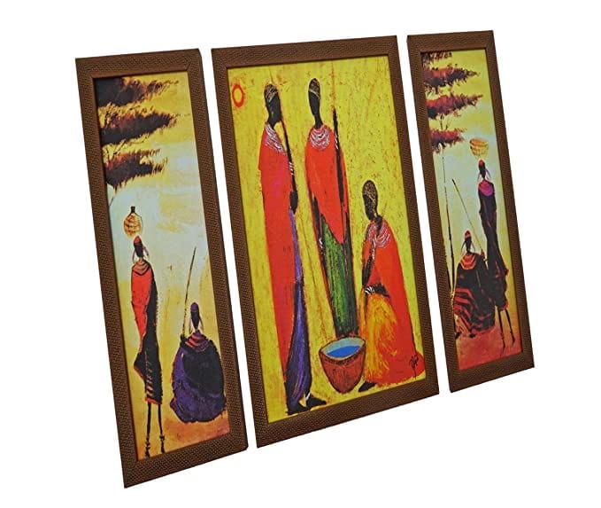 Naturals Export Modern Art Contemporary Canvas Painting for Wall (Set of 3)