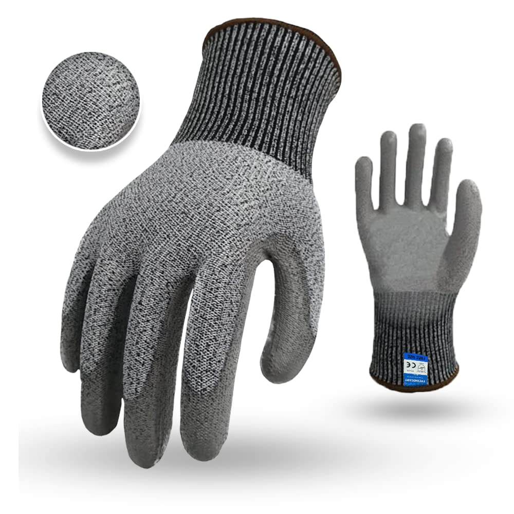 Rubber-Coated Nylon Multipupose Gardening Safety Gloves