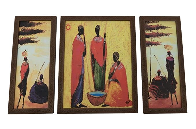 Naturals Export Modern Art Contemporary Canvas Painting for Wall (Set of 3)