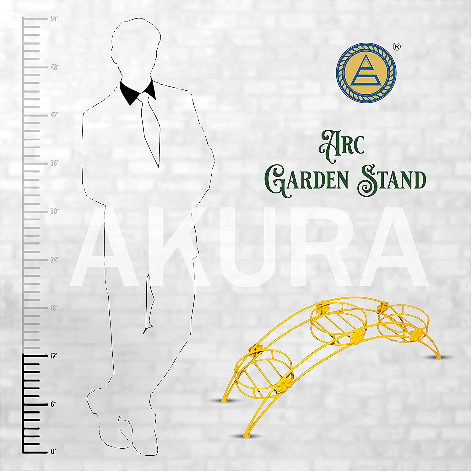 Akura Arc Gardening Stand