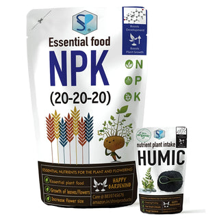 NPK 20-20-20 Fertilizers + Organic Humic Acid Fertilizer