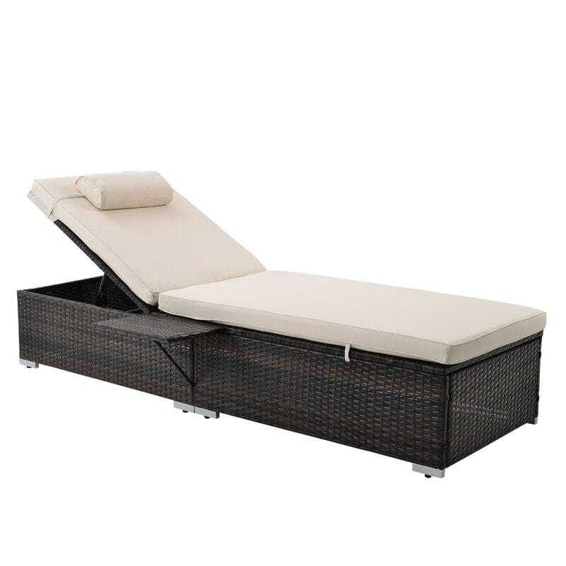 Dreamline Poolside Lounger With Cushion Swimming Pool Lounger (Set of 2)
