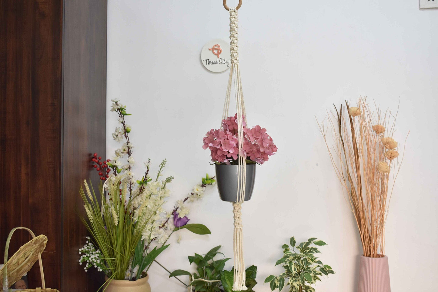 Thread Story Nanta Macrame Cotton Plant Hanger