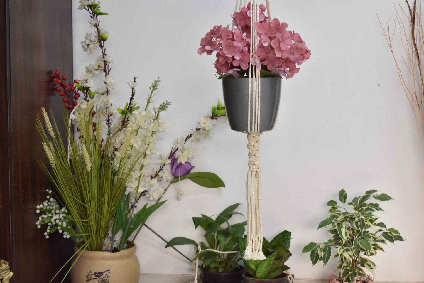 Thread Story Nanta Macrame Cotton Plant Hanger