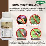 KATYAYANI ATTACK CS | LAMBDA- CYHALOTHRIN 4.9% CS | CHEMICAL INSECTICIDE