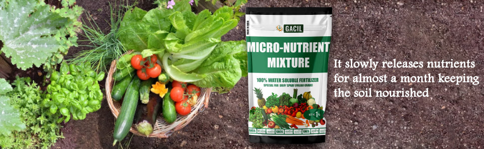 Mix Micronutrients All in One Fertilizer for all Garden Plants and Vegetable Crops