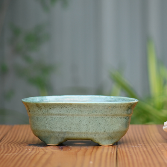 Ceramic Bonsai Oval Pot For indoor/Outdoor