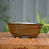 Ceramic Bonsai Oval Pot For indoor/Outdoor