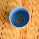 Ceramic Tribal Print Pot (Blue)