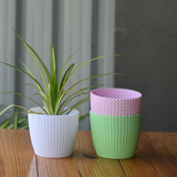 Plastic Capri Pot/Planter- Set of 4