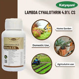 KATYAYANI ATTACK CS | LAMBDA- CYHALOTHRIN 4.9% CS | CHEMICAL INSECTICIDE