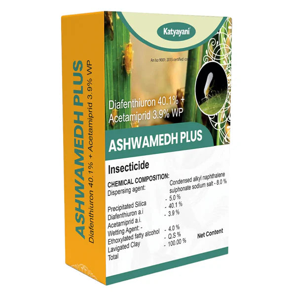 Katyayani Ashwamedh Plus | Diafenthiuron 40.1% + Acetamiprid 3.9% WP | Insecticide