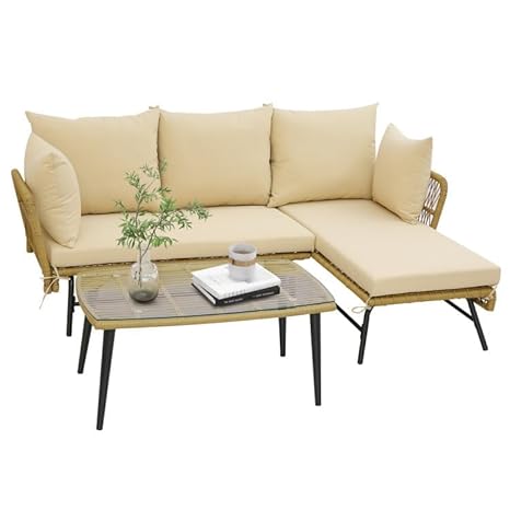 5 Piece Sofa Set With Table (1 Two Seater Sofa+ 1 Single Seater+ 1 ottoman + 1 Table)