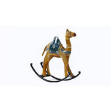 Handpainted Rocking Camel Decorative Showpiece