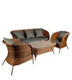 Cane Furniture Sofa Set Wicker Sectional Sofa