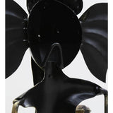 Handcrafted Iron Lord Ganesha Wall Art In Brown