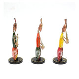 Handcrafted Iron Human Figurine- Set Of 3