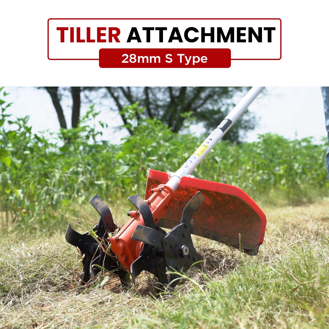 BALWAAN TILLER ATTACHMENT S TYPE 28MM 11 INCH - HEAVY