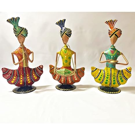 Musical Flair Musician Figurine- Set of - 3