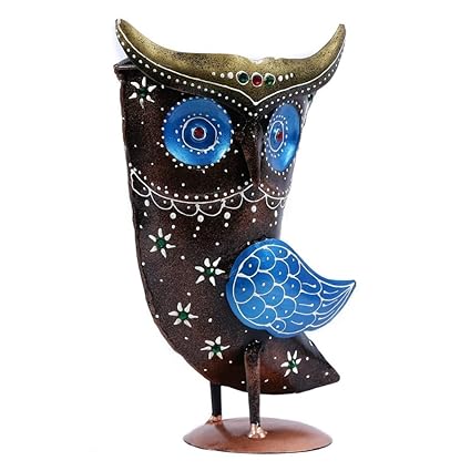 Handcrafted Iron Owl Showpiece/Home Décor