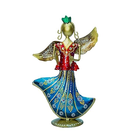 Metal Rajasthani Musicians Item showpiece Statue