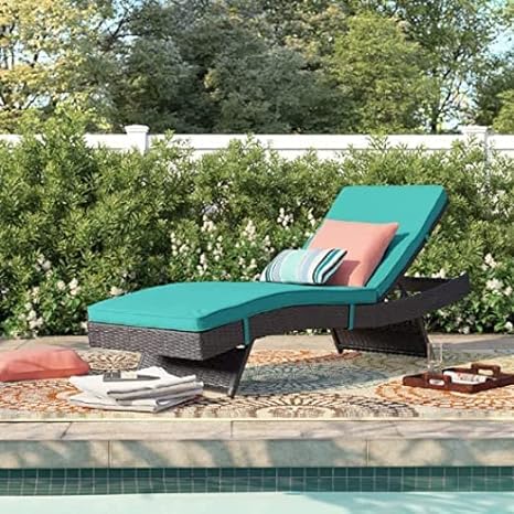 Outdoor Swimming Poolside Lounger Beach Daybed