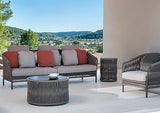 Outdoor Patio Furniture 6 Piece Seater Waterproof Weaving Rope Sofa Set