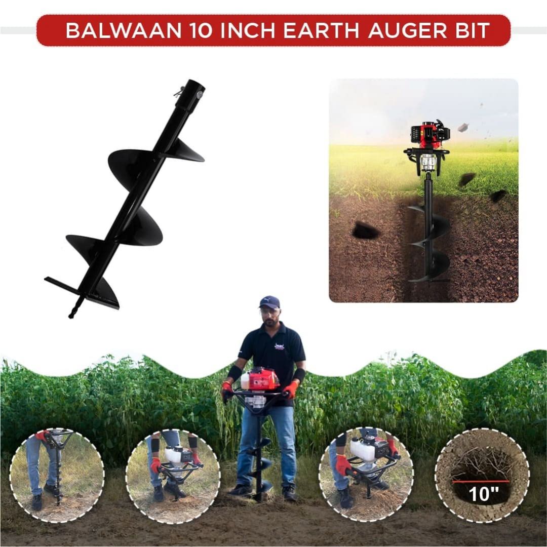 10" Planter Single Sprial/ Earth Auger Planter