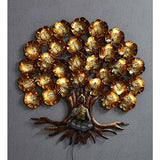 Iron Decorative Tree Wall Art With LED for Wall Decoration