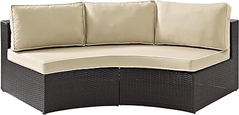 6-Piece Outdoor Sofa With Cushion( 3 Sofa+ 2 Side Table+ 1 Coffee Table)