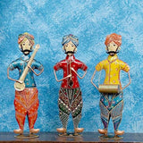 Rajasthani Unique Designs Musicians Human Showpiece- Set of 3