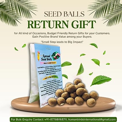 50 Set of Seed Balls Return Gift Pack