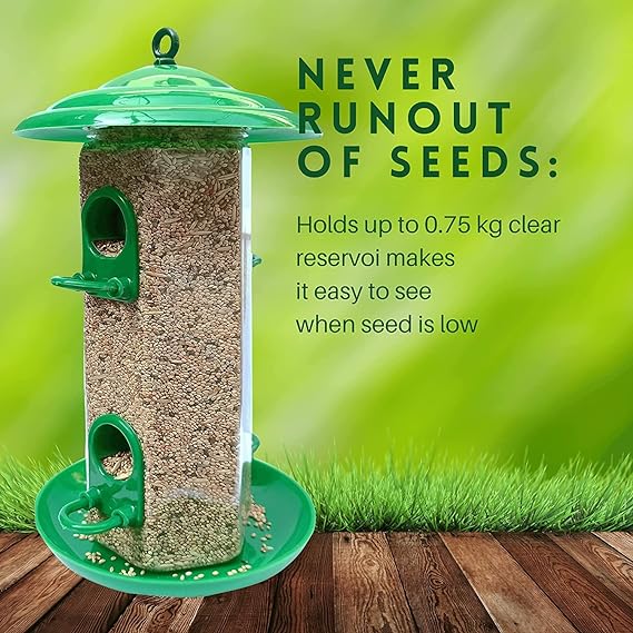 4 Port Hanging Bird Feeder