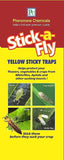 Stick-a-Fly Plastic Yellow Sticky Traps- Pack of 25