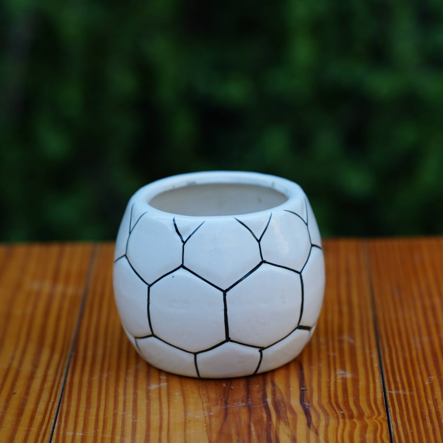 Ball Design Ceramic Planter