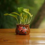 Handi Flower Design Ceramic Planter