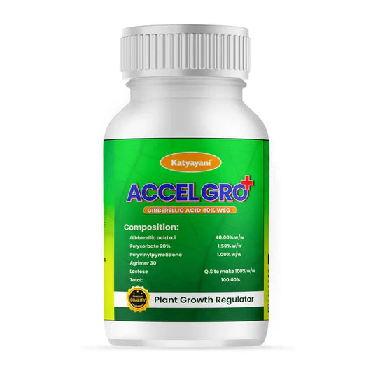 Katyayani Accel Gro Plus | Gibberellic Acid 40% WSG | Plant Growth Regulator