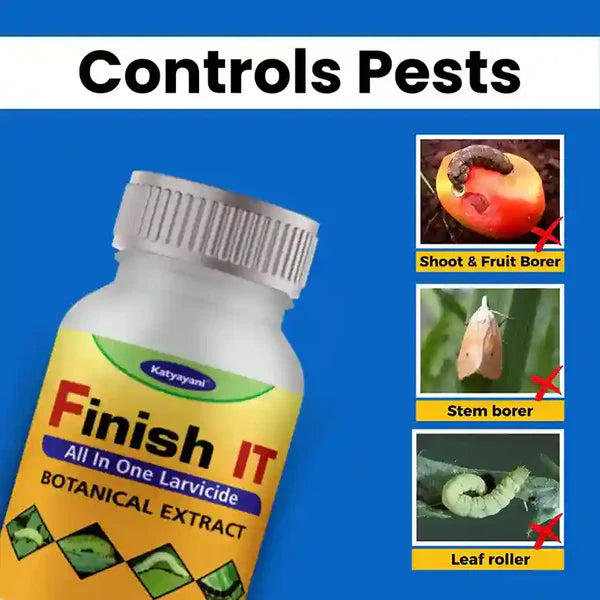 KATYAYANI FINISH IT | ALL IN ONE LARVICIDE | ORGANIC INSECTICIDE