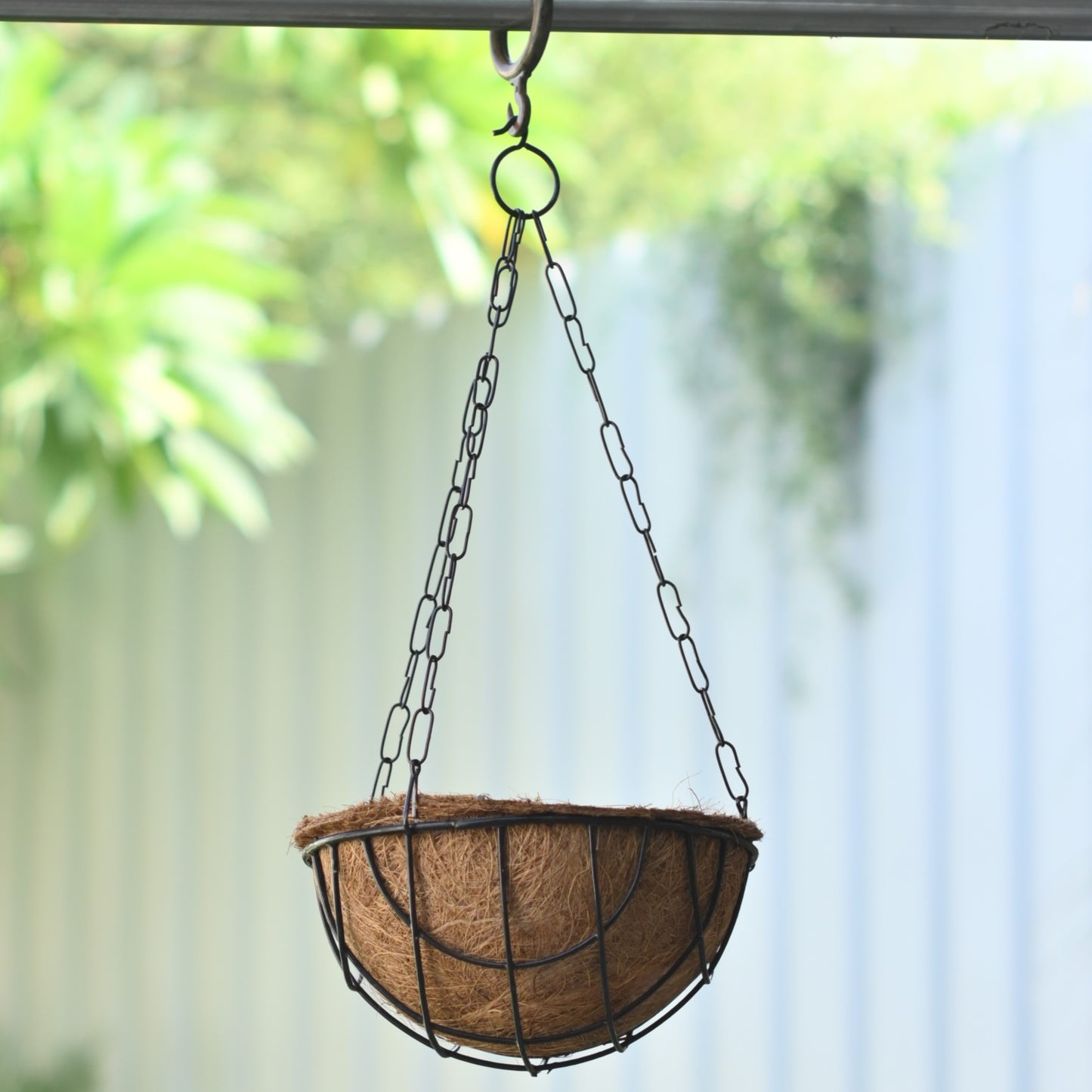 Hanging Coir Basket for Indoor/Outdoor