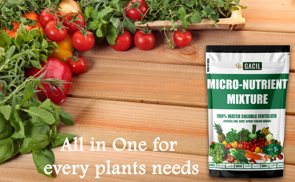 Mix Micronutrients All in One Fertilizer for all Garden Plants and Vegetable Crops