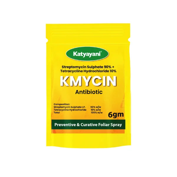 Katyayani KMYCIN | Streptomycin Sulphate 90% + Tetracycline Hydrochloride 10% | fungicide