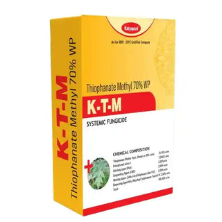 Katyayani KTM Fungicide – Thiophanate Methyl 70% WP for Mil-dew, Rot, Wilt & Fungal Disease Control