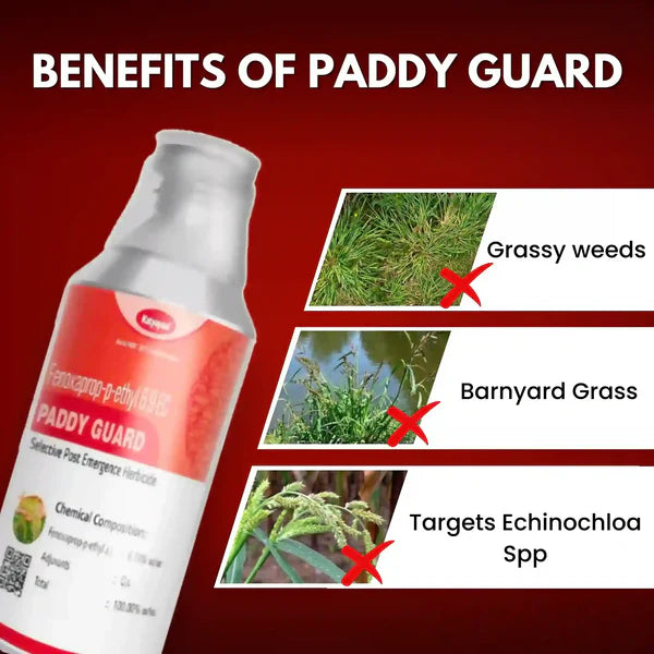 Katyayani Paddy Guard | Fenoxaprop-p-ethyl 6.9% EC | Chemical Herbicides