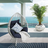 Dreamline Swing Basket For Balcony/Garden Swing (White, Single Seater)