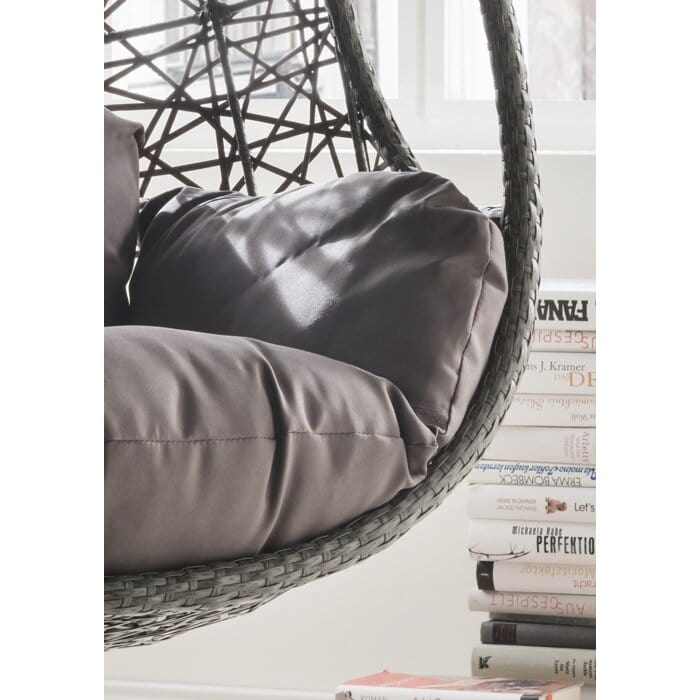 Dreamline Single Seater Hanging Swing With Stand For Balcony