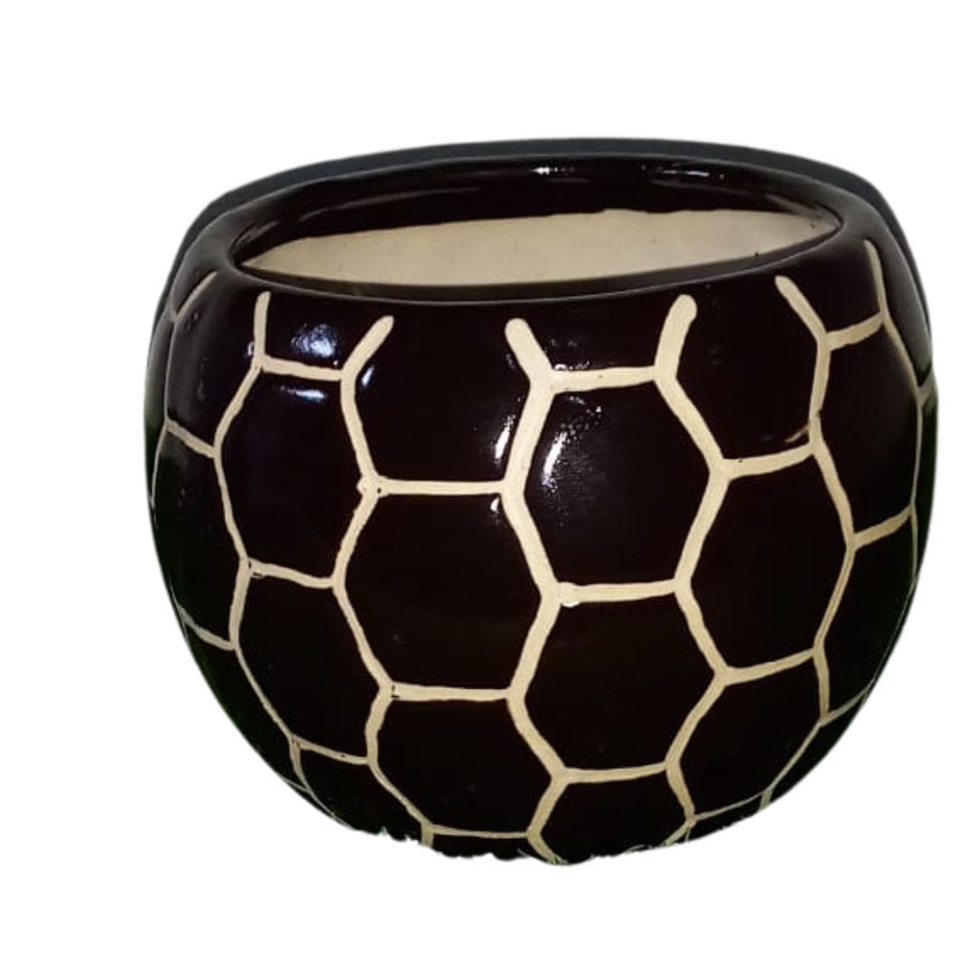 Football Ceramic Pot